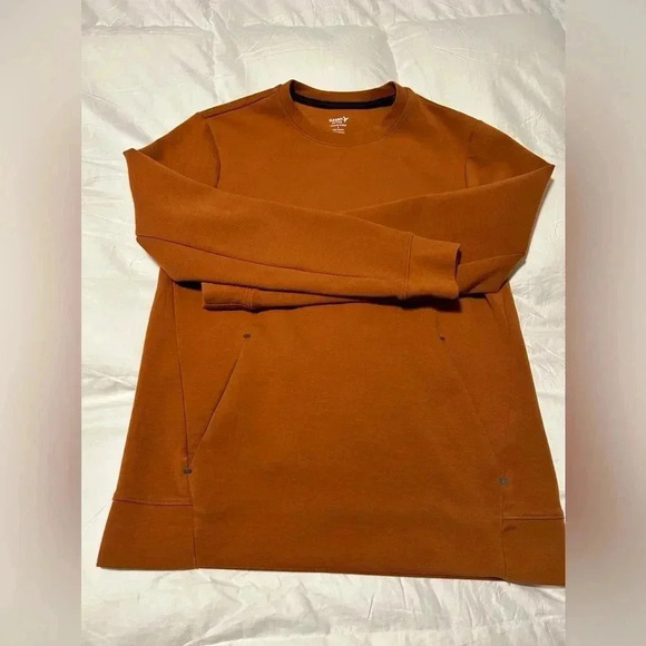 Old Navy Athletic Dynamic Fleece sz S, cognac, chestnut color - Picture 1 of 8